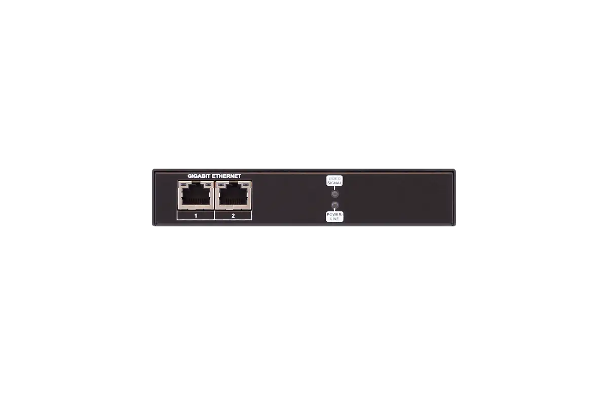 LightWare HDMI-TPN-RX107D SDVoE compatible receiver for recieving HDMI 2.0 + RS-232 + bidirectional IR, over 10G copper network cable. HDCP, 3D and 4K / UHD (60Hz RGB 4:4:4 , 60Hz YCbCr 4:4:4) compliant with HDR support, Dante audio output.