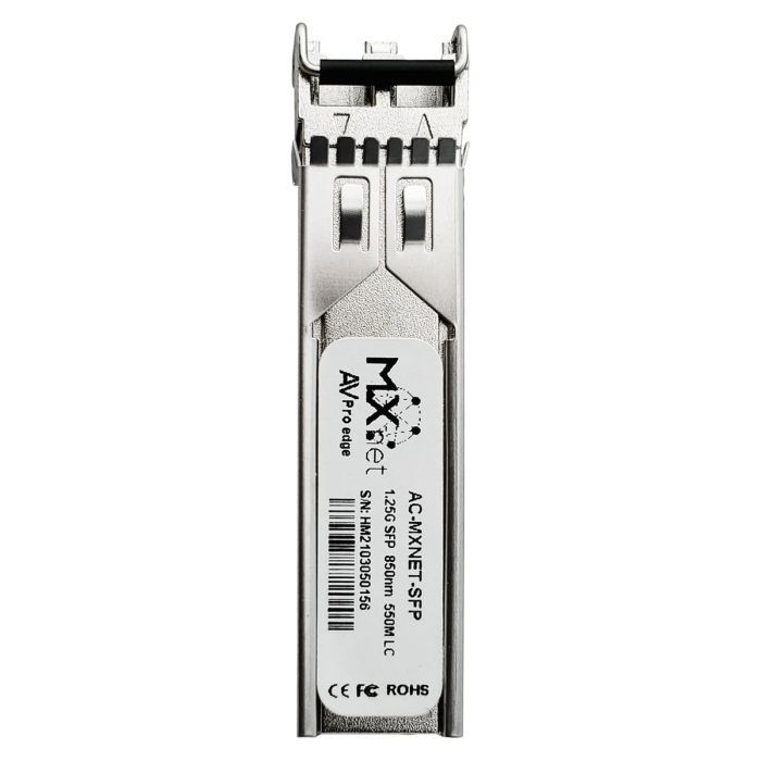 AVPro Edge 1.25G Multimode SFP LC Module, 1000Base-SX Fiber Transceiver, 850nm, 550m
