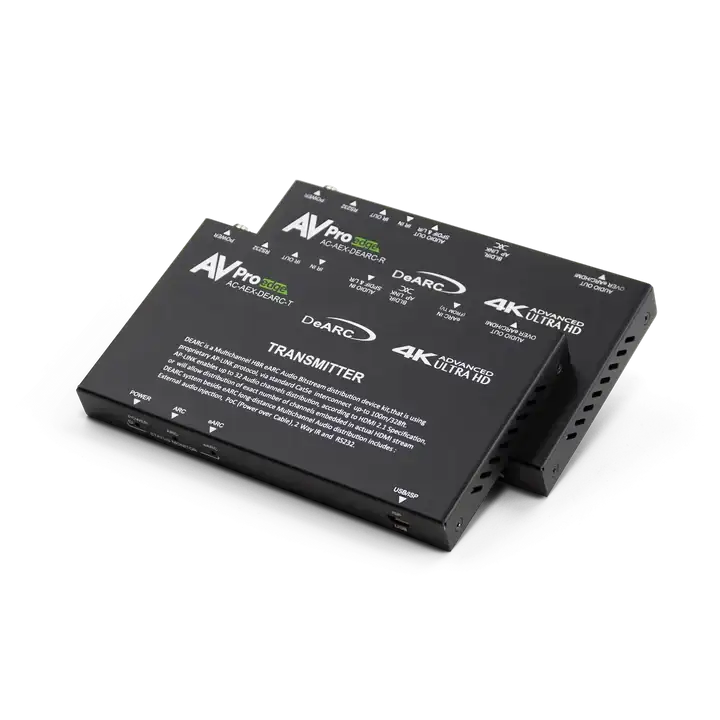 AVPro Edge Point to Point audio extender using eARC over a single category cable