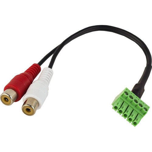 AVPro Edge 5Pin Phoenix Connector to 2 Channel Audio Outputs