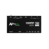 AVPro Edge 48Gbps HDMI scaling distribution amplifier with one input, dual outputs