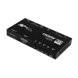 AVPro Edge 48Gbps HDMI scaling distribution amplifier with one input, dual outputs