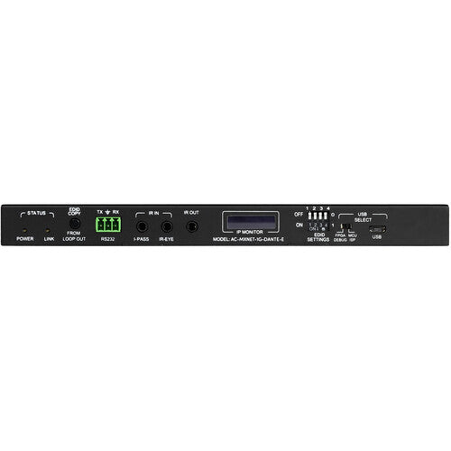 AVPro Edge 1G Dante Encoder, Standalone, External Power