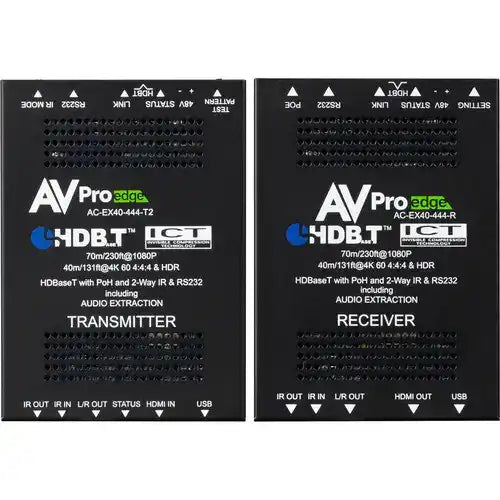 AVPro Edge Weatherproof HDBaseT (CAT6) Extender Kit.