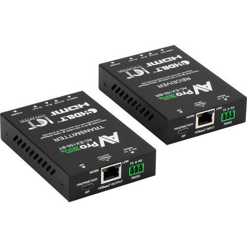AVPro Edge  Weatherproof HDBaseT (CAT6) RECEIVER ONLY.  ICT 18G, 70m 4K (100m HD) Slim Extender with I-Pass, Bi-Directional Power, RS232, IR - ICT for full HDR/HDMI Pass-Through.  Full HDR, 4K60 4:4:4.