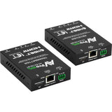AVPro Edge HDBaseT (CAT6) Extender Kit.  10.2G, 40m 4K (70m HD)  Extender with Bi Directional 12V Power, RS232, IR . 4K60 4:2:0 Max
