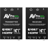 AVPro Edge  Weatherproof HDBaseT (CAT6) RECEIVER ONLY.  ICT 18G, 70m 4K (100m HD) Slim Extender with I-Pass, Bi-Directional Power, RS232, IR - ICT for full HDR/HDMI Pass-Through.  Full HDR, 4K60 4:4:4.