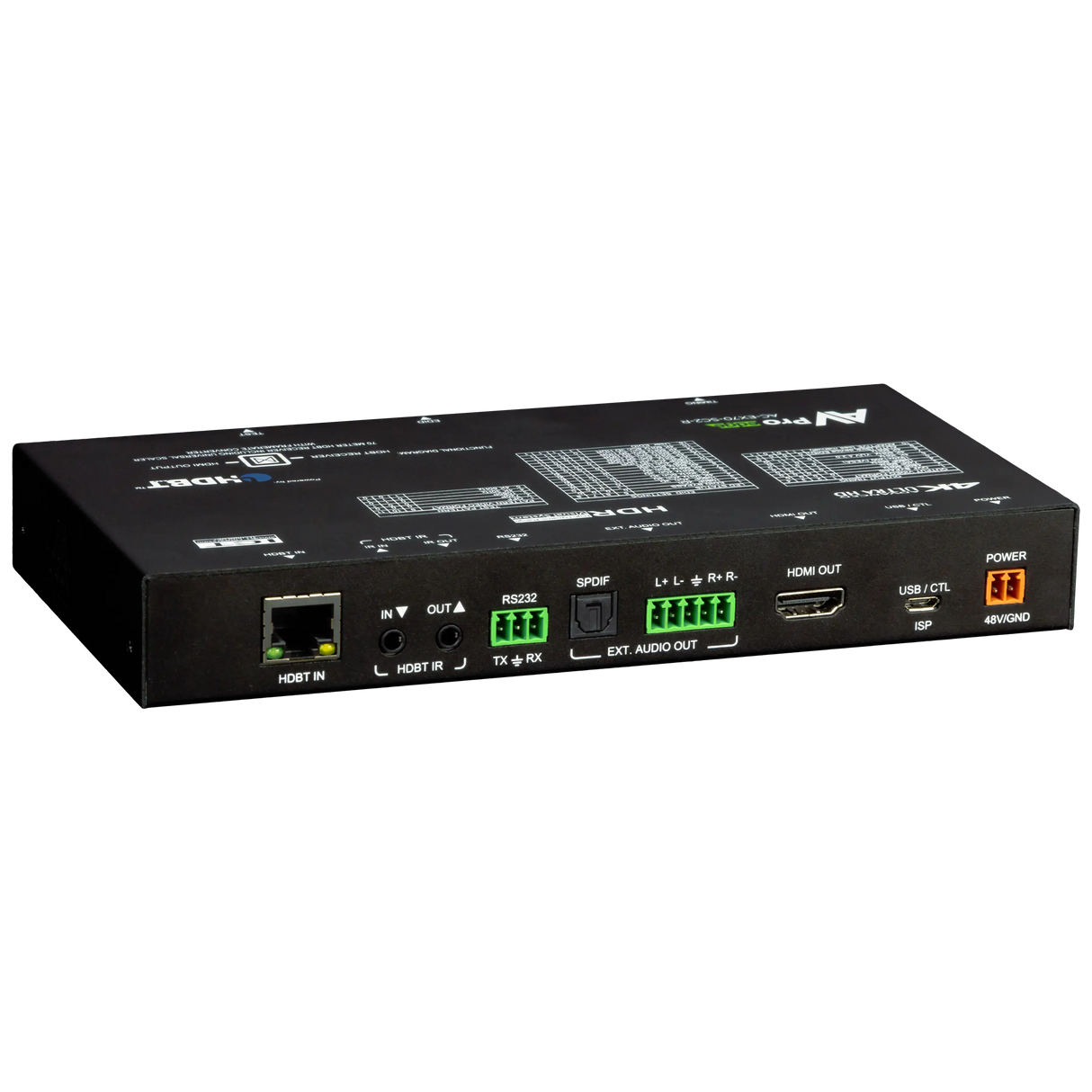 AVPro Edge AC-EX70-SC2-R 70 HDBaseT Receiver with Scaler/Fixed RGB function, and No-Drop handshake management/custom JPG