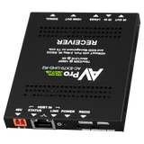 AVPro Edge HDBaseT (CAT6) RECEIVER ONLY 10.2G, 40m 4K (70m HD) Slim Extender with I-Pass, Bi-Directional Power, RS232, IR.