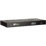 AVPro Edge 1x4 Video Wall Processor with balanced audio extraction and HDMI loop out for cascading or larger walls; 4K60 4:4:4 support; Universal Scaler
