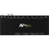 AVPro Edge 8K 4x2 HDMI Matrix Switcher - Handling up to 40Gbps signals with built-in downscaling for legacy devices