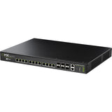 AVPro Edge 12X 10G Copper (PoE++)  Stackable Managed Switch with Six 10G/25G SFP28