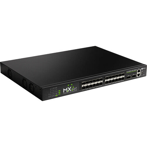 AVPro Edge 24X 10G SFP+ Stackable Managed Switch with Two 40G QSFP+