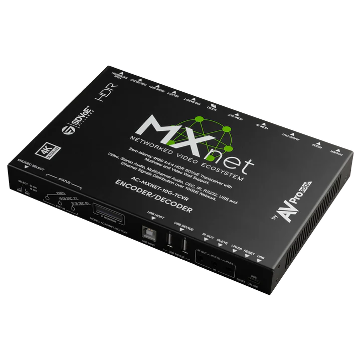 AVPro Edge 10G SDVOE 4K HDMI AV-over-IP Control and Management System (Control Box), with source preview