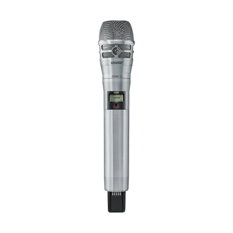 Shure ADX2/K8B-G57 Axient Digital Handheld Transmitter with KSM8 Capsule - Black Microphones Shure