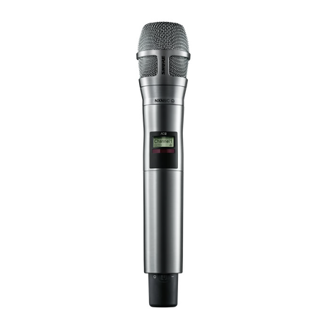 Shure AD2/N8C Handheld Wireless Microphone Transmitter with Nexadyne™ 8/C Cardioid Dynamic Capsule (G57: 470–608 + 614–616 MHz) Microphones Shure