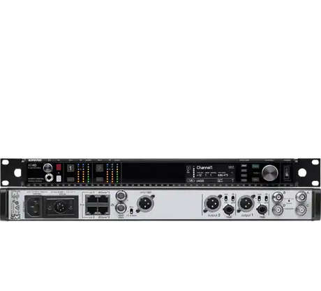 Shure AD4D-DC-B Axient Digital Dual-Channel Wireless Receiver (606–810 MHz) Microphones Shure