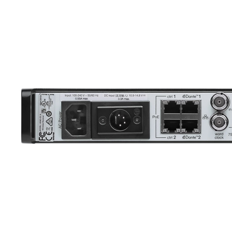 Shure AD4D Two-Channel Digital Wireless Receiver Microphones Shure