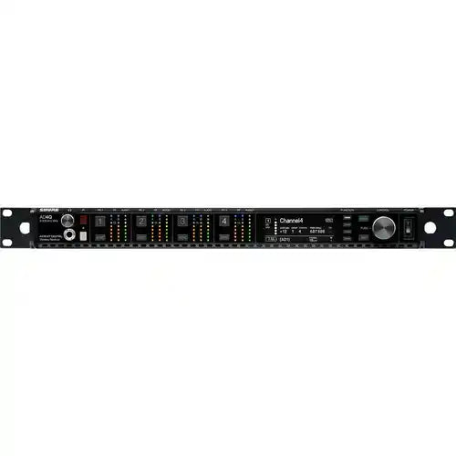 Shure AD4QNP Quad-Channel Axient Digital Wireless Receiver (C Band) Microphones Shure