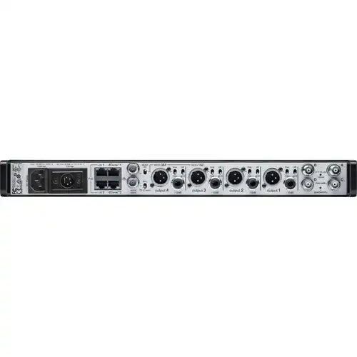 Shure AD4QNP-B Quad-Channel Axient Digital Wireless Receiver (B Band) Microphones Shure