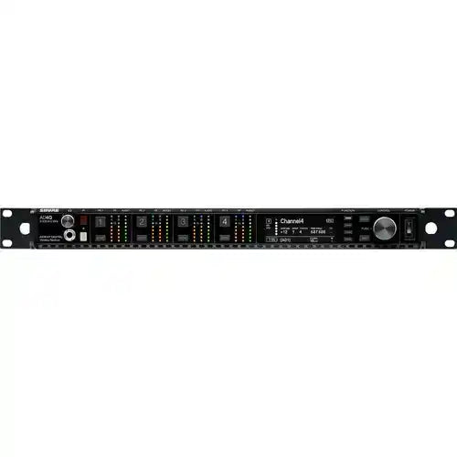 Shure AD4Q-US Axient Digital Four-Channel Wireless Receiver (470–636 MHz) Microphones Shure