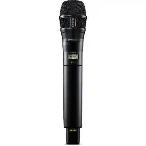 Shure ADX2FD/N8SB-G57 Axient Digital Frequency Diversity Handheld Transmitter with Nexadyne 8/S Capsule - Black Wireless Microphone Transmitters Shure