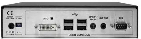 AdderLink Infinity ALIF1002R-US – Single-Head DVI-D USB 2.0 KVM Receiver for IP Matrix Extension Video Transmitters Adder Technology