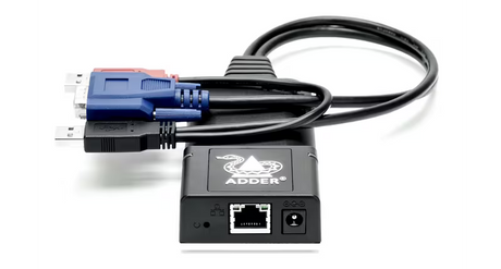 AdderLink Infinity 100T VGA - ZeroU USB-Powered IP KVM Transmitter for VGA Video Extension Video Transmitters Adder Technology