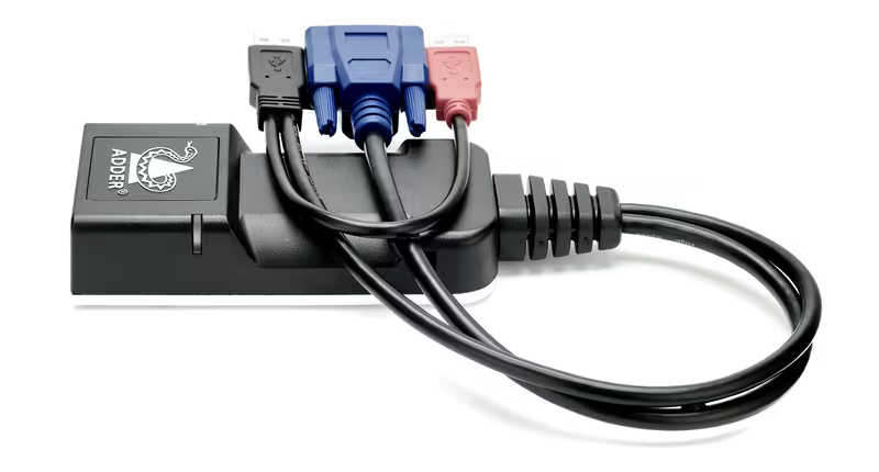 AdderLink Infinity 100T VGA - ZeroU USB-Powered IP KVM Transmitter for VGA Video Extension Video Transmitters Adder Technology