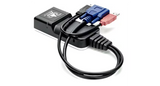 AdderLink Infinity 100T VGA - ZeroU USB-Powered IP KVM Transmitter for VGA Video Extension Video Transmitters Adder Technology