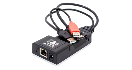 AdderLink Infinity 102T DisplayPort - ZeroU USB-Powered IP KVM Transmitter for Scalable Matrix Extension Video Transmitters Adder Technology