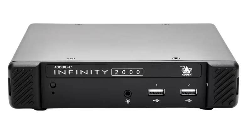 AdderLink Infinity 2122 - Dual-Head DisplayPort IP KVM Extender Pair for Scalable Matrix Integration KVM Switches Adder Technology