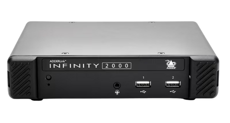 AdderLink Infinity 2122 - Dual-Head DisplayPort IP KVM Extender Pair for Scalable Matrix Integration KVM Switches Adder Technology