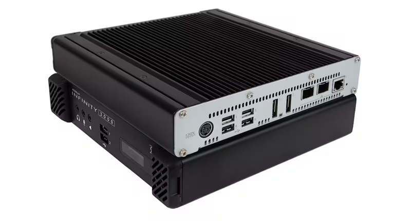 ADDERLink INFINITY 3000R - Dual-Head USB 2.0 IP KVM Extender Receiver for Scalable Matrix Access KVM Switches Adder Technology