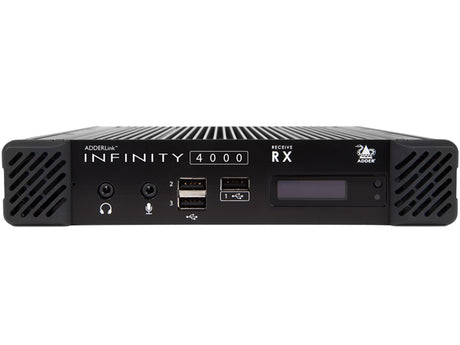 AdderLink Infinity ALIF4001R-US - Dual-Head 5K 10GbE IP KVM Receiver for Scalable Matrix Access KVM Switches Adder Technology