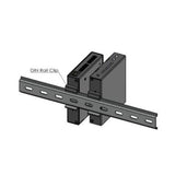 AMX AVB-VSTYLE-DIN-MNT V Style DIN Rail Clip Mount Video Transmitters AMX