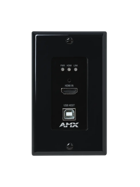 AMX DX-TX-DWP-4K60-WH DXLink 4K60 HDMI Wallplate Transmitter (White) Video Transmitters AMX