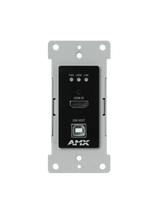 AMX DX-TX-DWP-4K60-BL DXLink 4K60 HDMI Wallplate Transmitter (Black) Video Transmitters AMX
