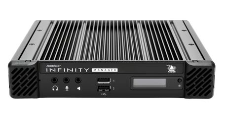 Adder ASP-001-US AdderLink InAdderLink Infinity Manager (AIM) - Scalable IP KVM Matrix Control Server for Enterprise AVfinity Manager Device - supports 24 End Points KVM Switches Adder Technology