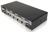 Adder AV4PRO-DVI-US: 4-Port DVI-I USB KVM Switch for Secure High-Res Video Sharing