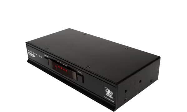 AdderView 4 PRO VGA: 4-Port KVM Switch for Secure Multi-Computer Control