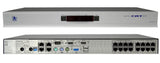 AdderView AVX4016-US: 4-User 16-Port CATx KVM Switch for Secure Multi-Server Access
