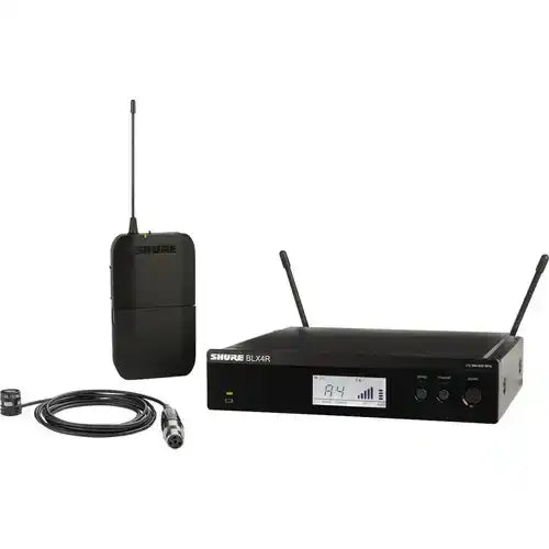 Shure BLX14R/W85M-H11 Rackmount Wireless Lavalier Presenter System Microphones Shure