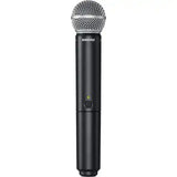 Shure BLX2/SM58-H10 Handheld Wireless Microphone Transmitter with SM58 Capsule (H10 Band) Microphones Shure