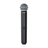 Shure BLX24R/B58-H10 Wireless Vocal Rack-Mount System with Beta 58A Handheld Transmitter Microphones Shure