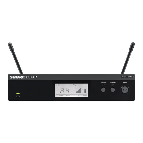 Shure BLX24R/B58-H10 Wireless Vocal Rack-Mount System with Beta 58A Handheld Transmitter Microphones Shure