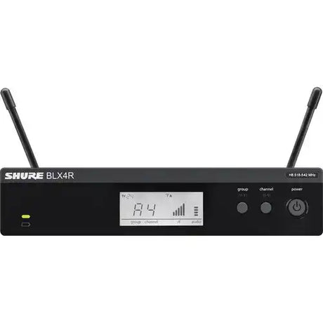 Shure BLX4R-H10 BLX Wireless Rackmount Receiver (H10 Band) Microphones Shure