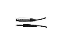 Shure C20AHZ Audio Cable - Professional 20-Foot Microphone Cable with 1/4-Inch Male to XLR Female Connectors for Instrument and Line-Level Applications Microphones Shure