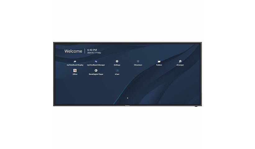ViewSonic CDE105UW-MTR Microsoft Teams Rooms Bundle – 105" 5K 21:9 Ultrawide Interactive Display (CDE105UW), Mini-PC (MPC310-W31-TU), 10.1" Touch Console (MRC1010-TN) with Intel 12th Gen, TPM 2.0, Direct HDMI Ingest Interactive Displays ViewSonic