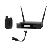 Shure GLXD14R+/B98 Digital Wireless Rackmount Instrument System with BETA 98H/C Microphone Microphones Shure